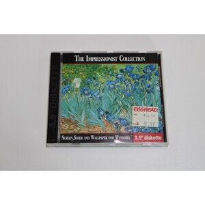 Vintage: The Impressionist Collection Screen Saver and Wallpaper  3.5" diskette